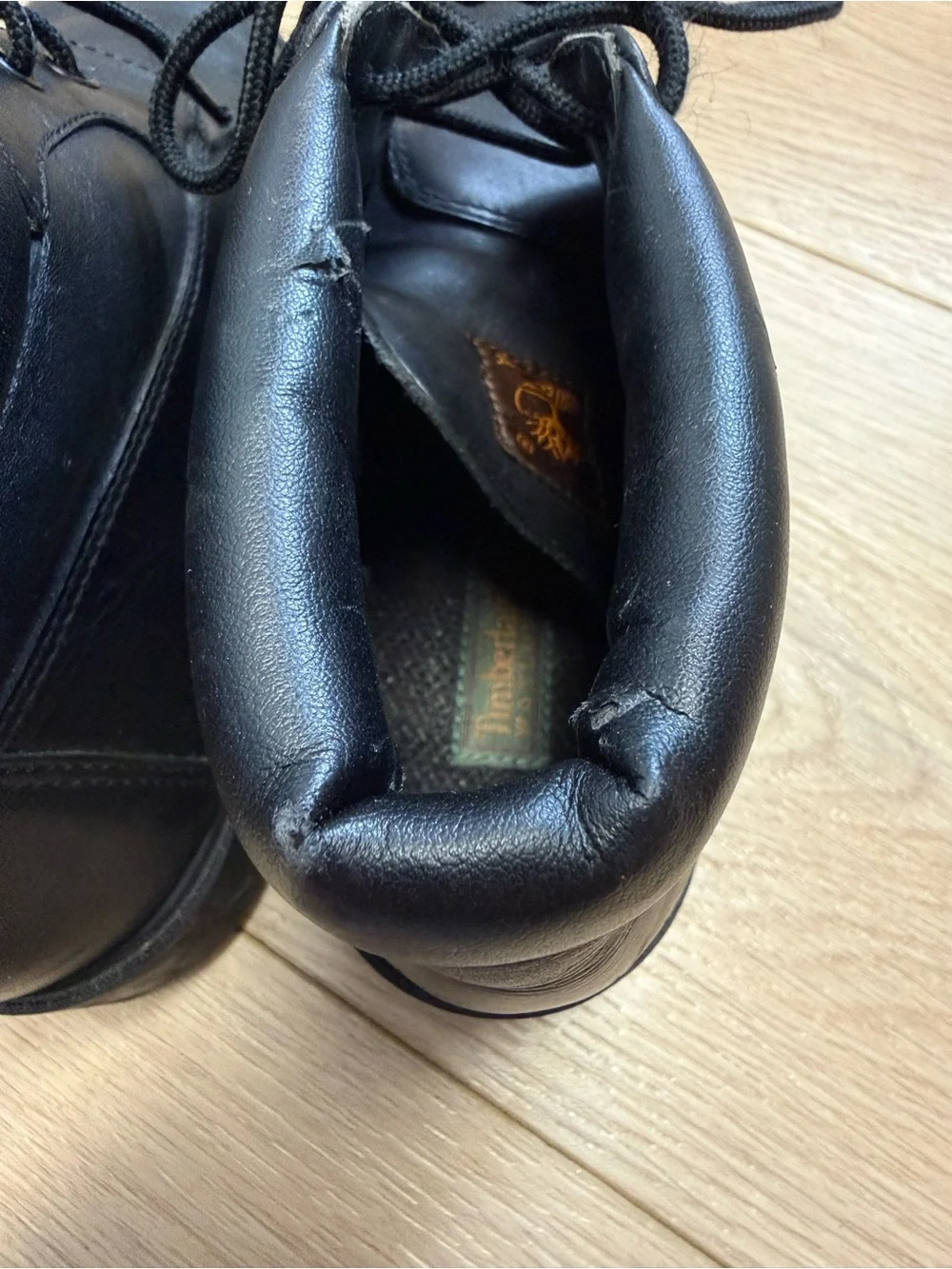 Timberland 1973 Newman Black Leather Waterproof Chukka Boots Men’s Size 6M